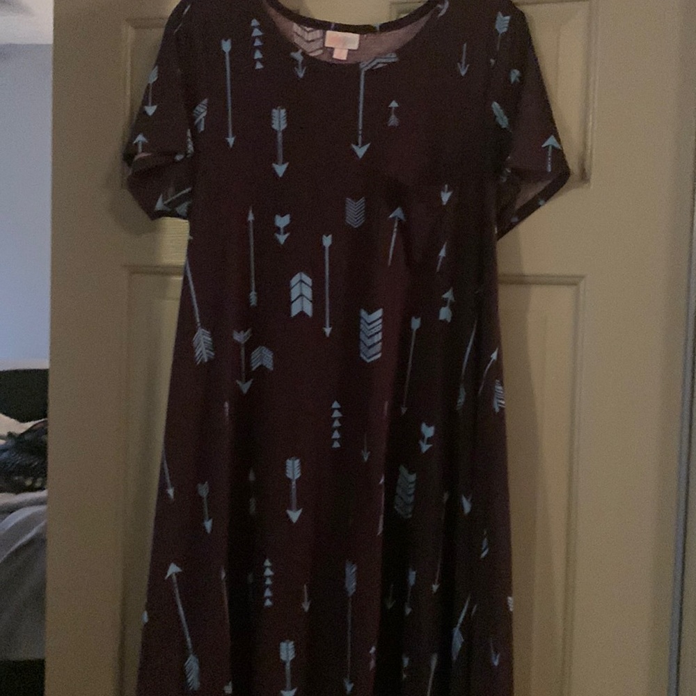 Lularoe Carly - Arrows! Former unicorn print! Size  XS